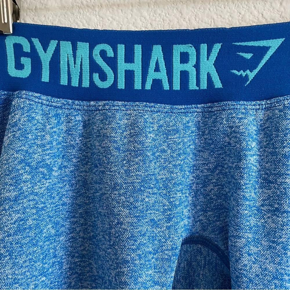 Gymshark Blue Flex Leggings Lowrise Full Length - Picture 4 of 15